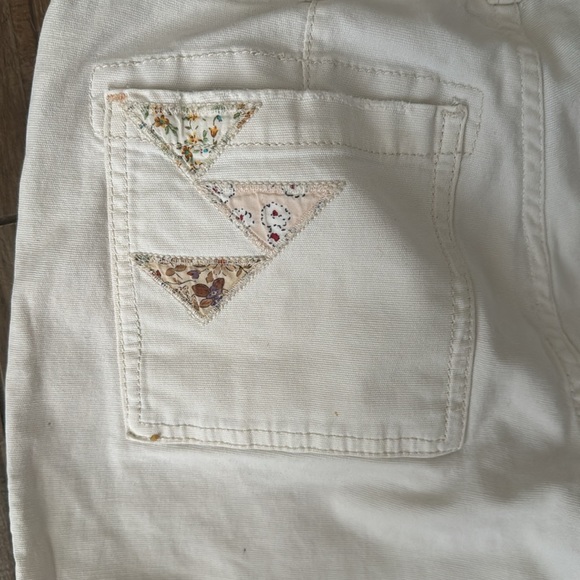 Anthropologie Pilcro The Wanderer Pant Patchwork Painter Paint Size 26 - Picture 6 of 7
